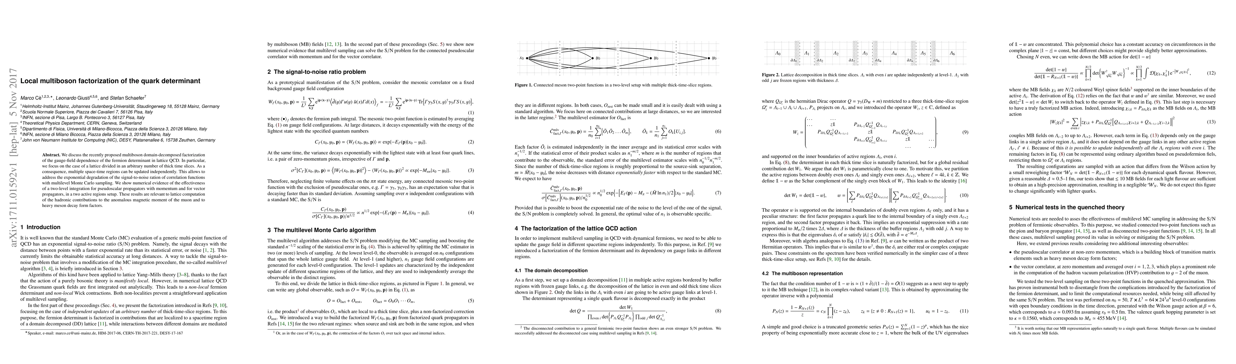 Thumbnail for Local multiboson factorization of the quark determinant