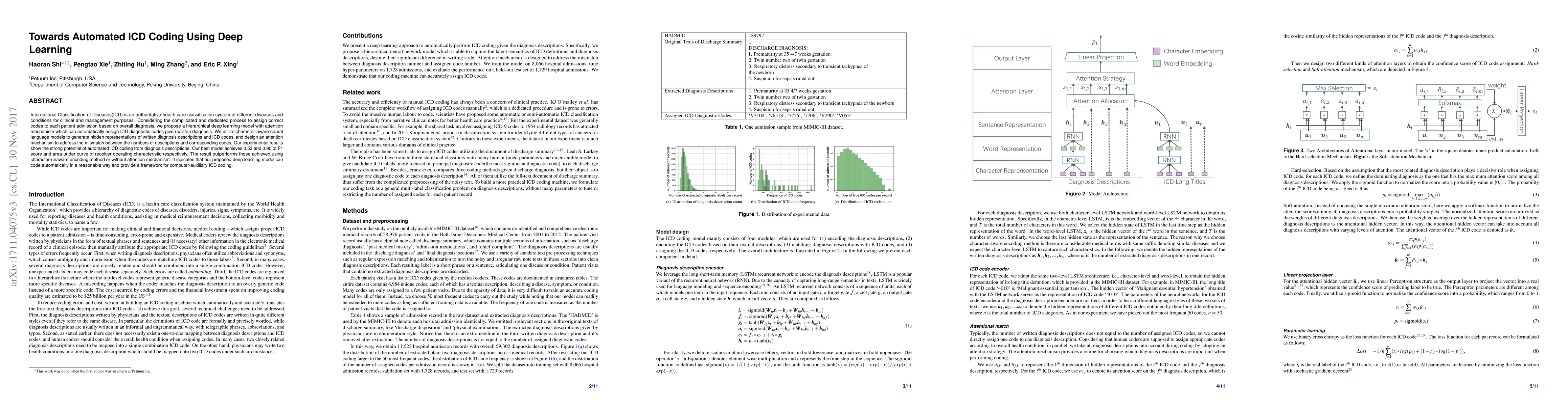 Thumbnail for Towards Automated ICD Coding Using Deep Learning
