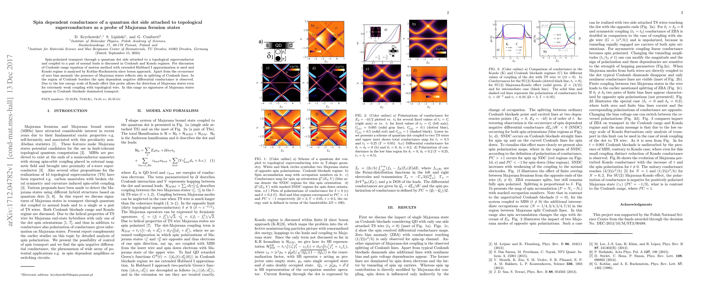 Thumbnail for Spin dependent conductance of a quantum dot side attached to topological
  superconductors as a probe of Majorana fermion states