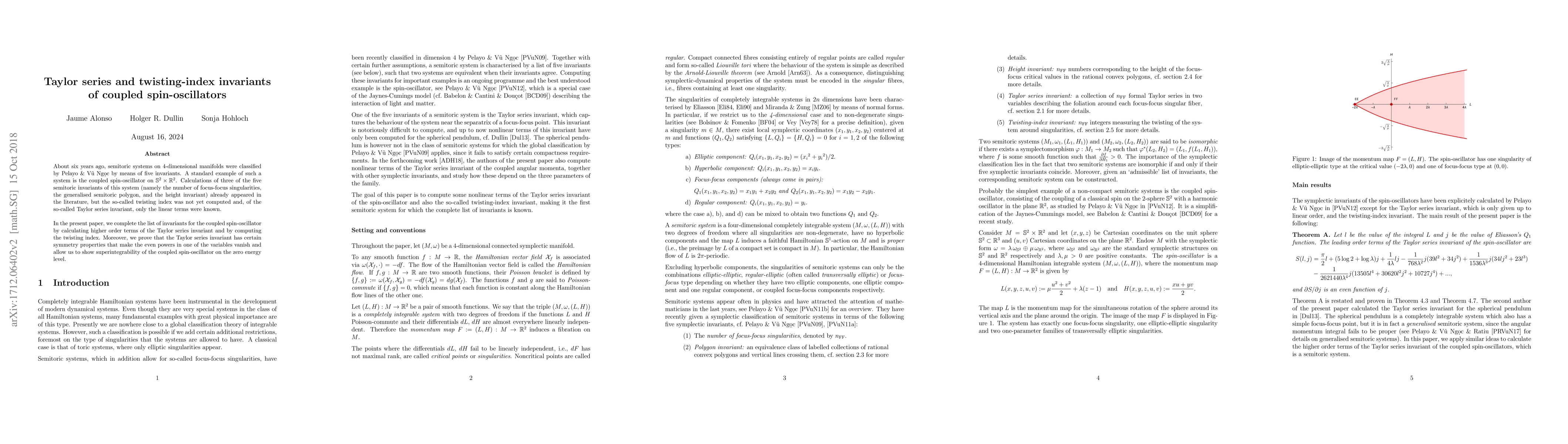 Thumbnail for Taylor series and twisting-index invariants of coupled spin-oscillators