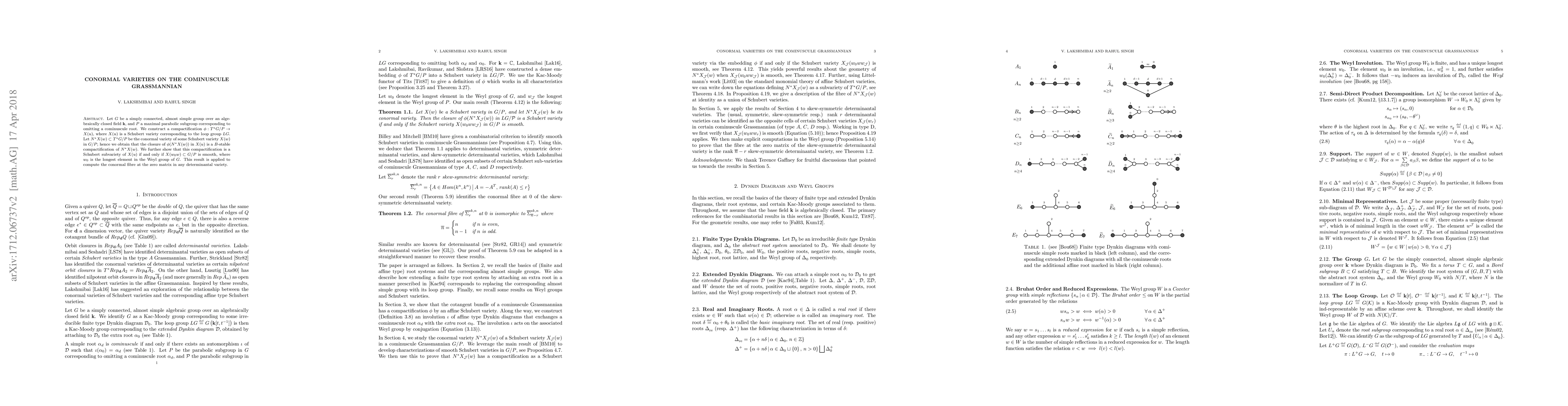 Thumbnail for Conormal Varieties on the Cominuscule Grassmannian