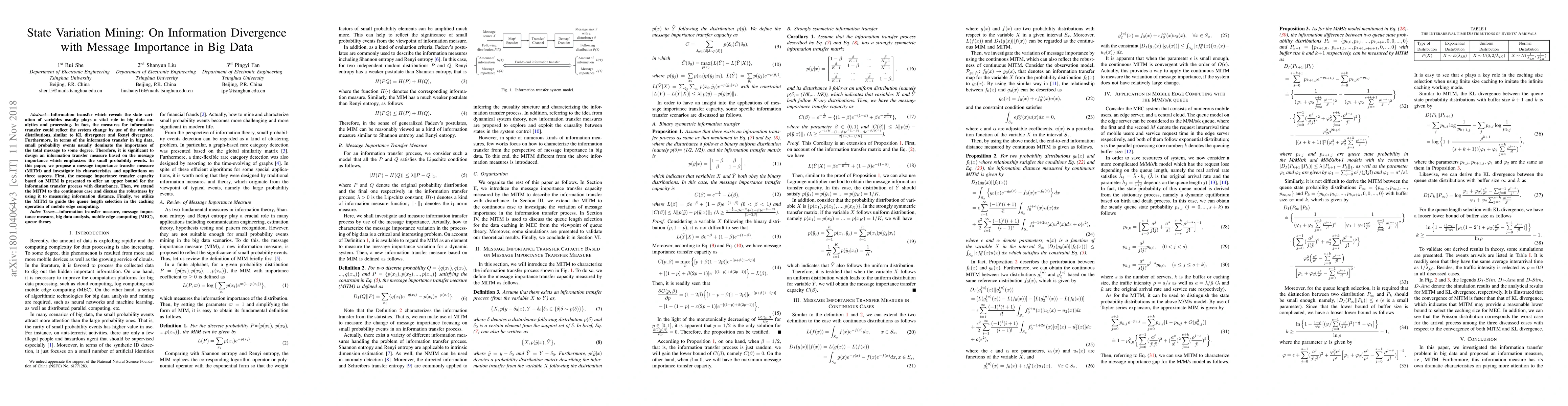 Thumbnail for State Variation Mining: On Information Divergence with Message
  Importance in Big Data