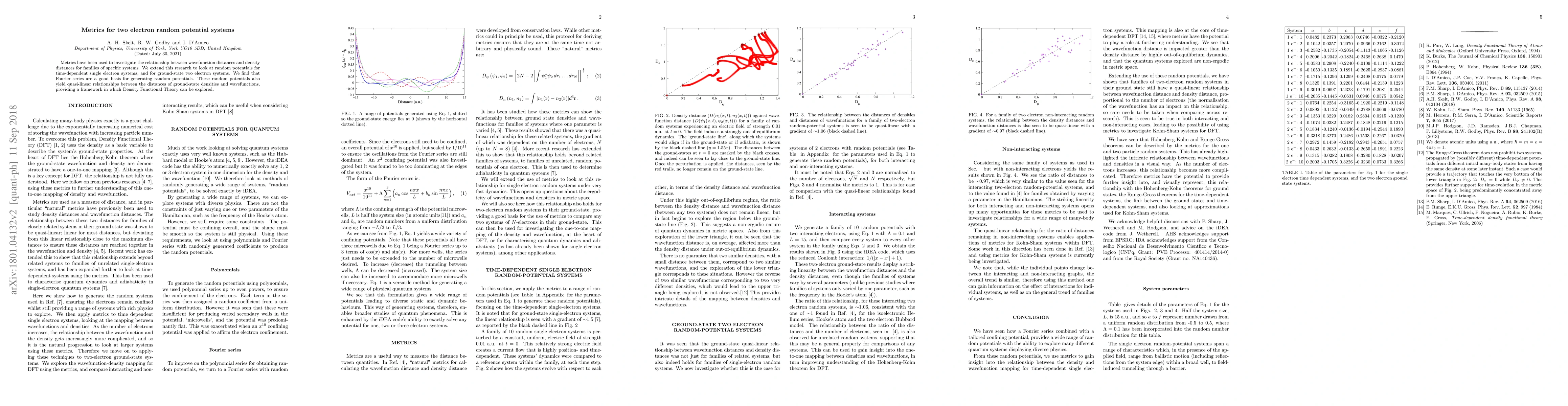Thumbnail for Metrics for two electron random potential systems
