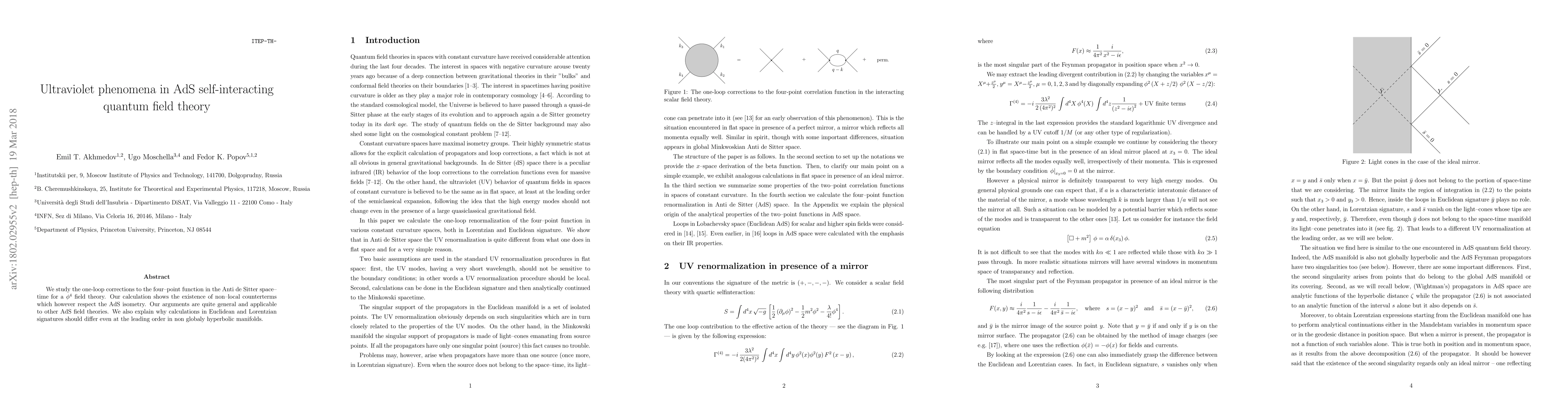 Thumbnail for Ultraviolet phenomena in AdS self-interacting quantum field theory