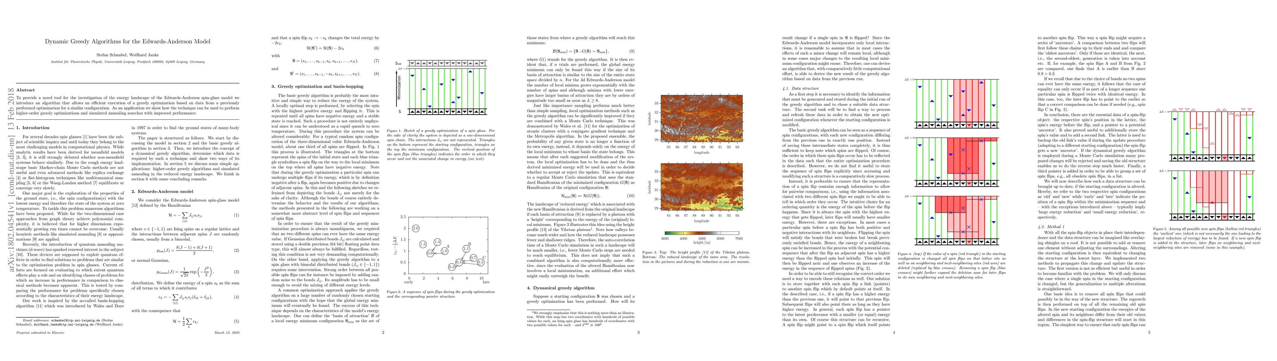 Thumbnail for Dynamic Greedy Algorithms for the Edwards-Anderson Model