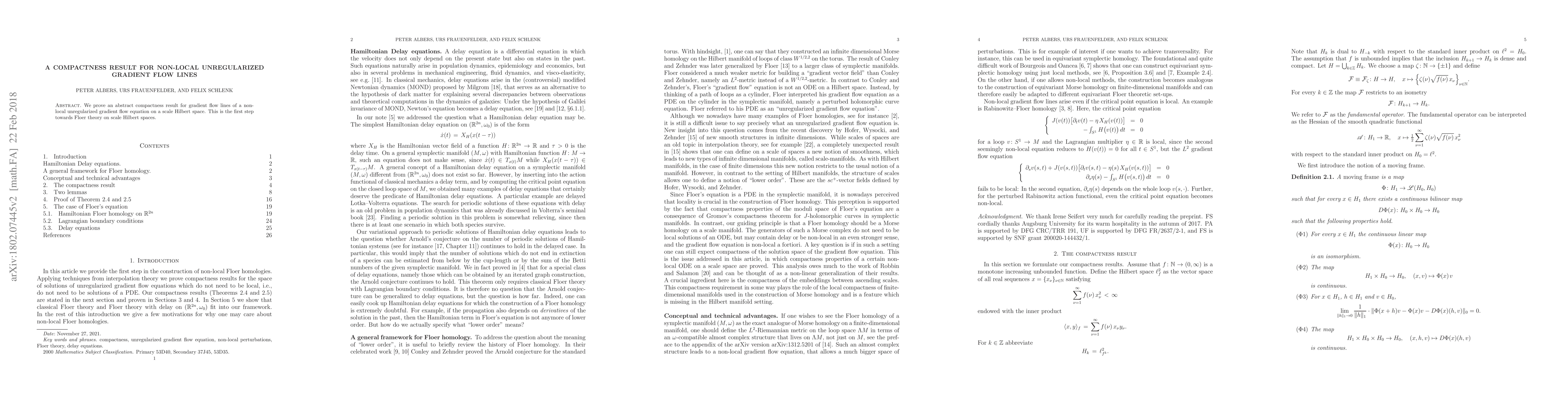 Thumbnail for A compactness result for non-local unregularized gradient flow lines