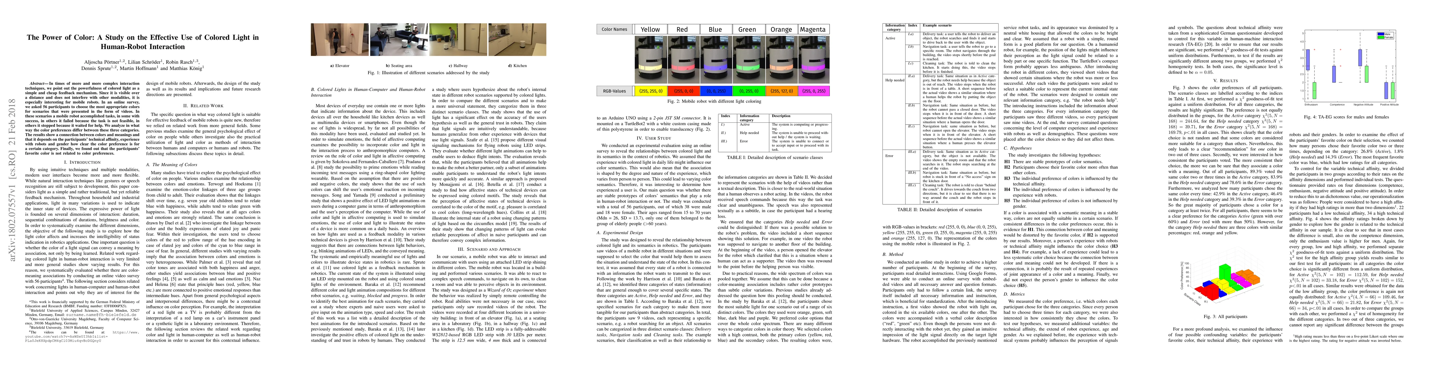 Thumbnail for The Power of Color: A Study on the Effective Use of Colored Light in
  Human-Robot Interaction