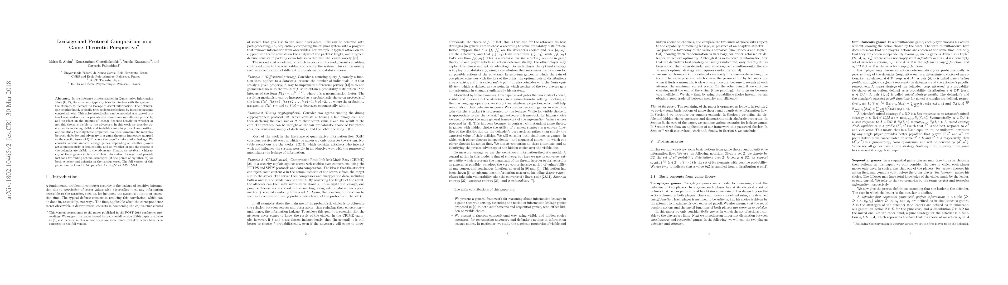 Thumbnail for Leakage and Protocol Composition in a Game-Theoretic Perspective