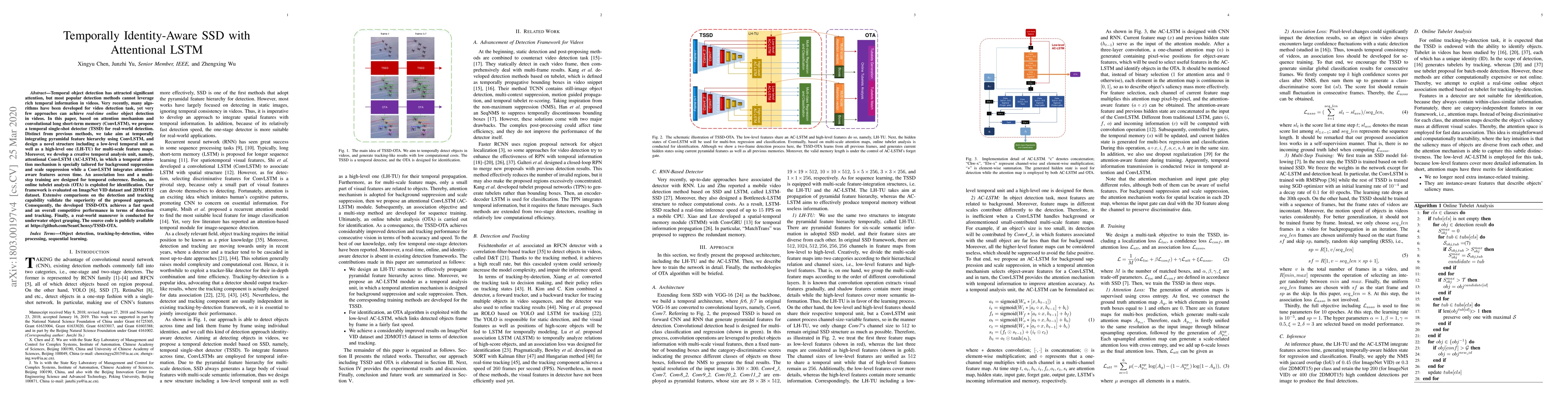 Thumbnail for Temporally Identity-Aware SSD with Attentional LSTM