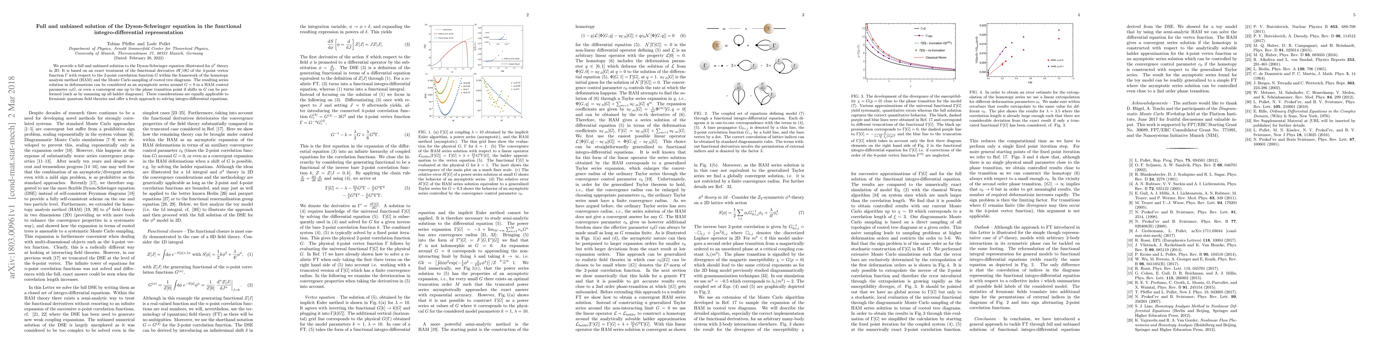 Thumbnail for Full and unbiased solution of the Dyson-Schwinger equation in the
  functional integro-differential representation