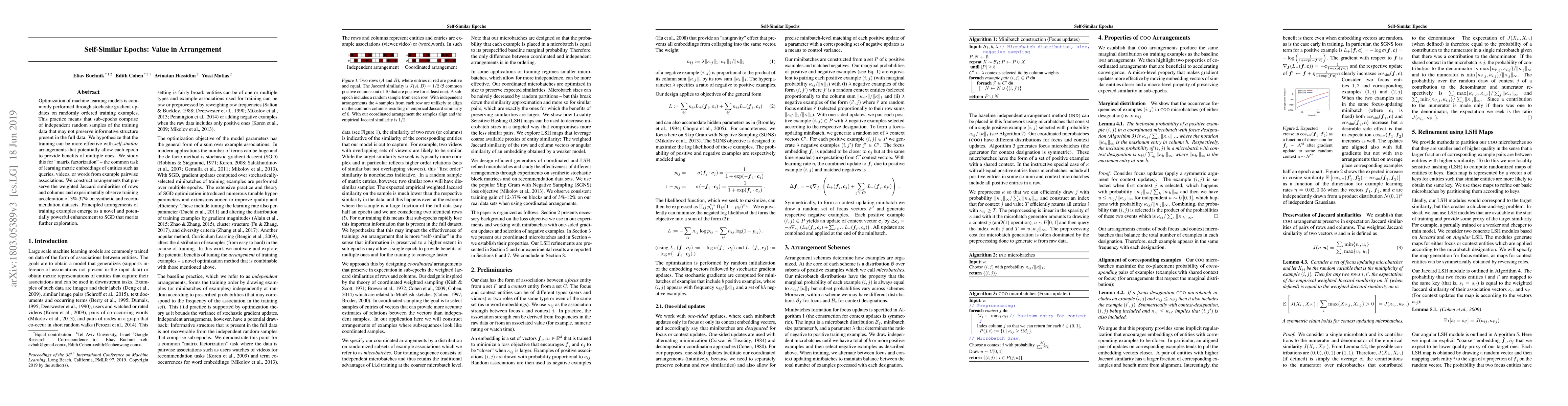Thumbnail for Self-Similar Epochs: Value in Arrangement