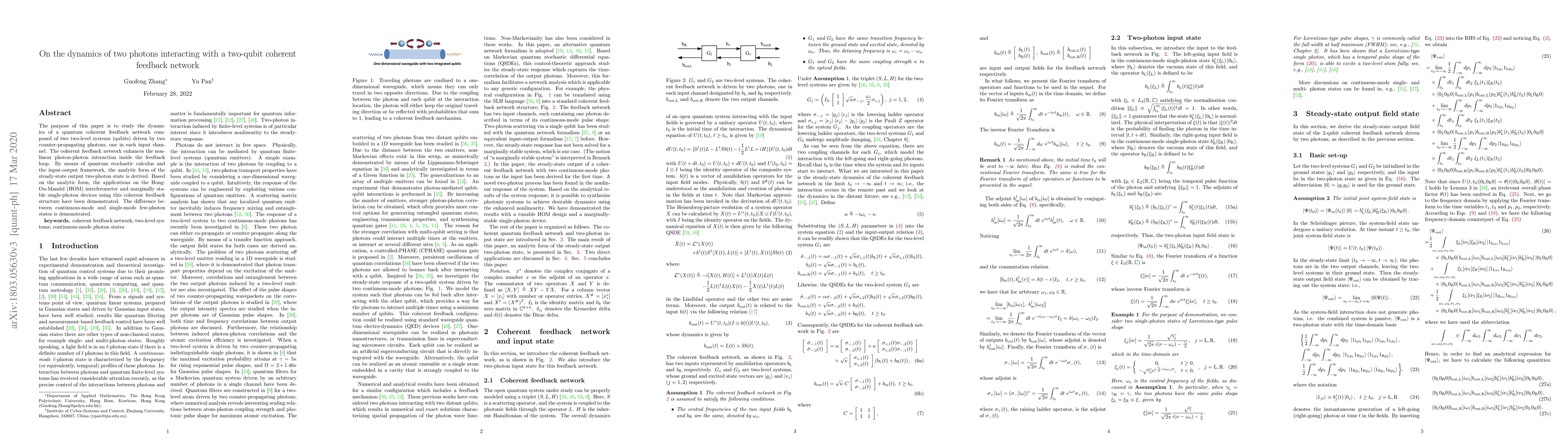 Thumbnail for On the dynamics of two photons interacting with a two-qubit coherent
  feedback network}