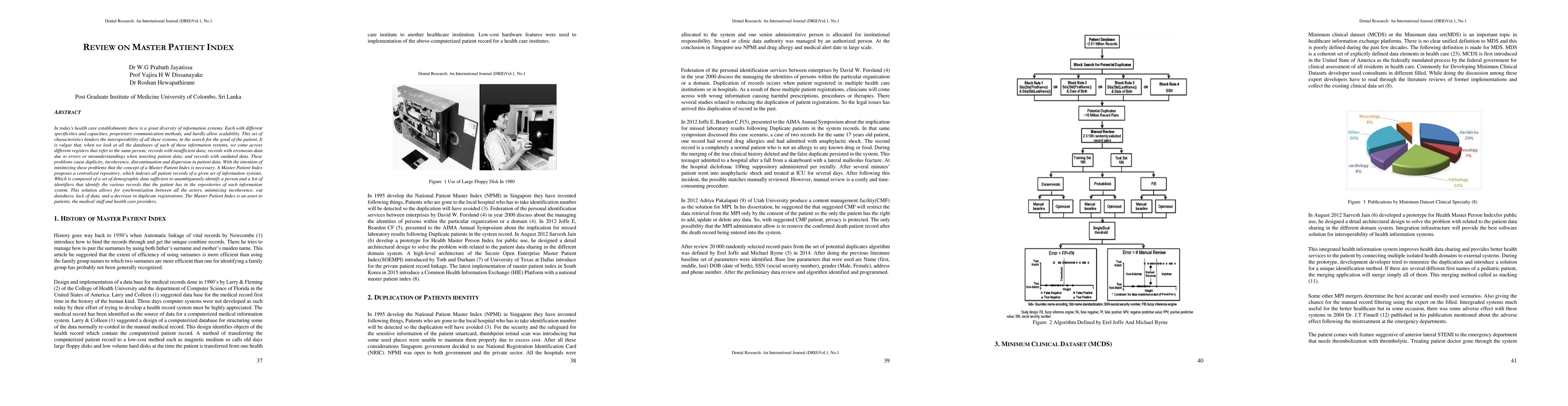 Thumbnail for Review on Master Patient Index