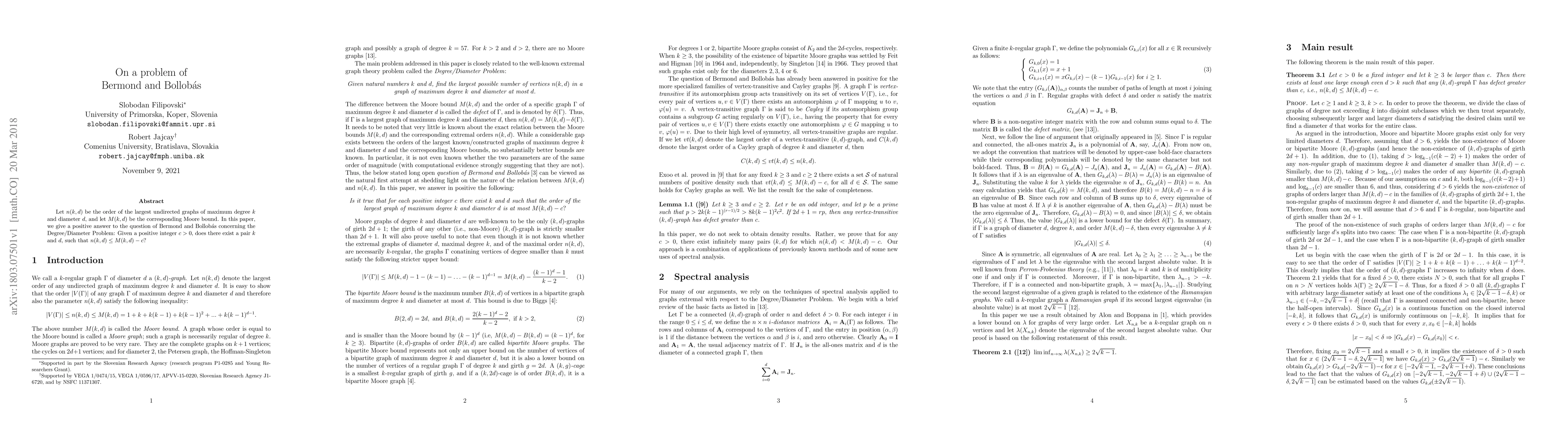 Thumbnail for On a problem of Bermond and Bollob\'as