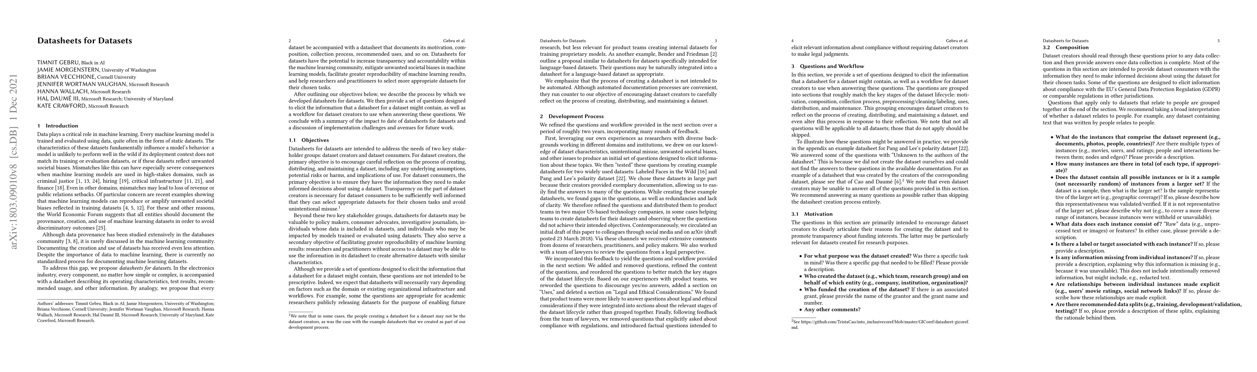 Thumbnail for Datasheets for Datasets