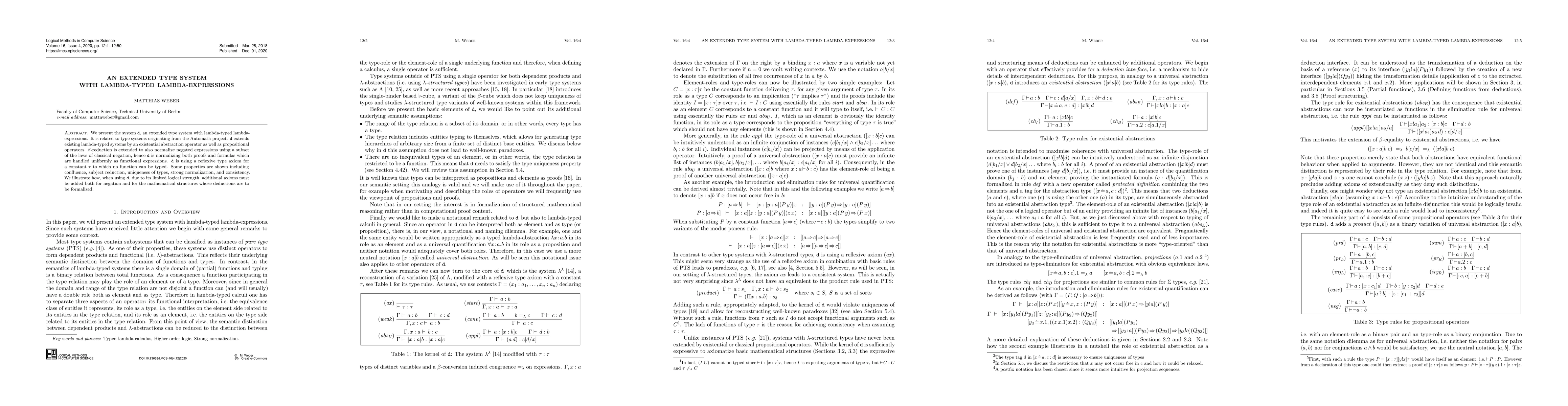 Thumbnail for An extended type system with lambda-typed lambda-expressions