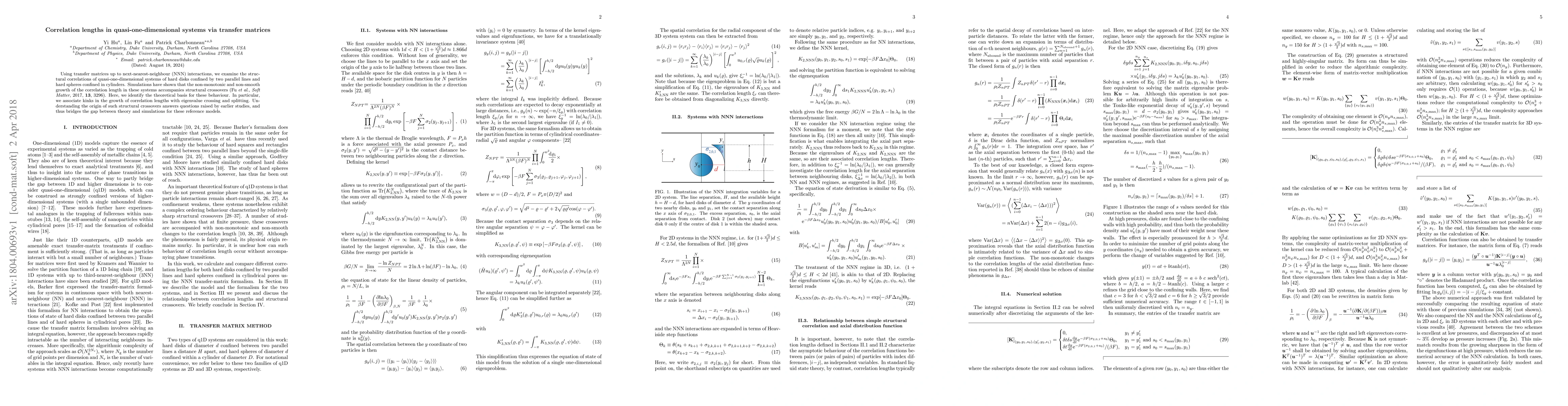 Thumbnail for Correlation lengths in quasi-one-dimensional systems via transfer
  matrices