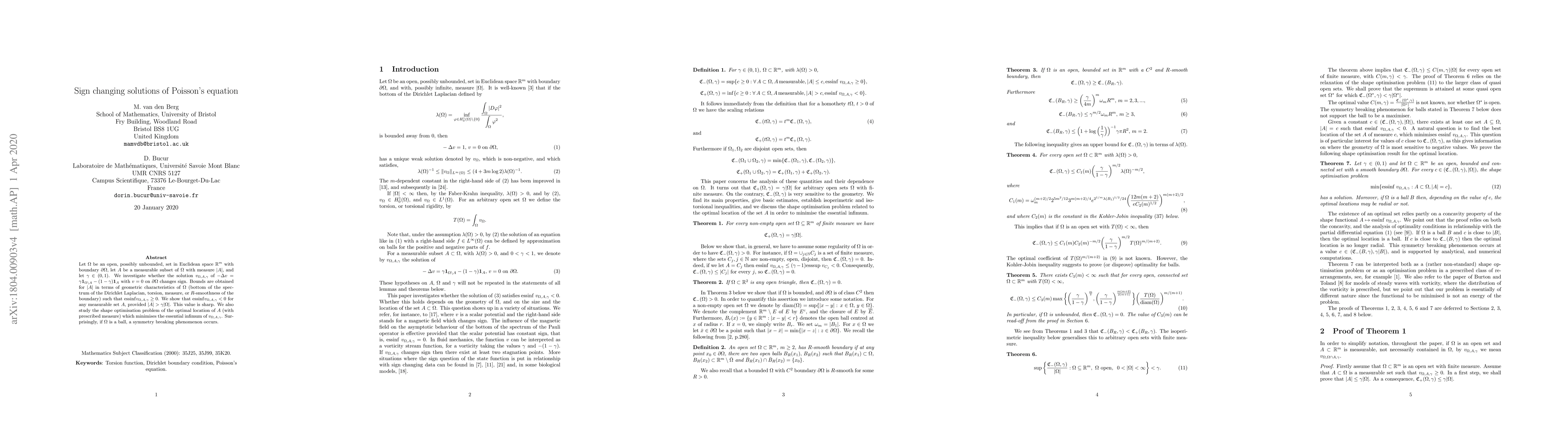 Thumbnail for Sign changing solutions of Poisson's equation