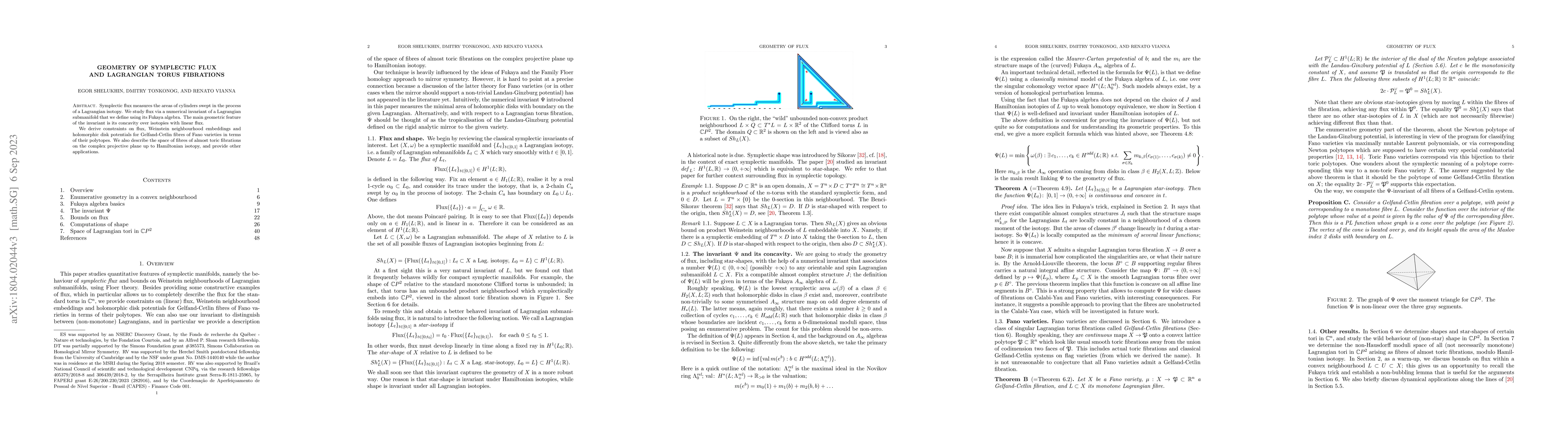 Thumbnail for Geometry of symplectic flux and Lagrangian torus fibrations