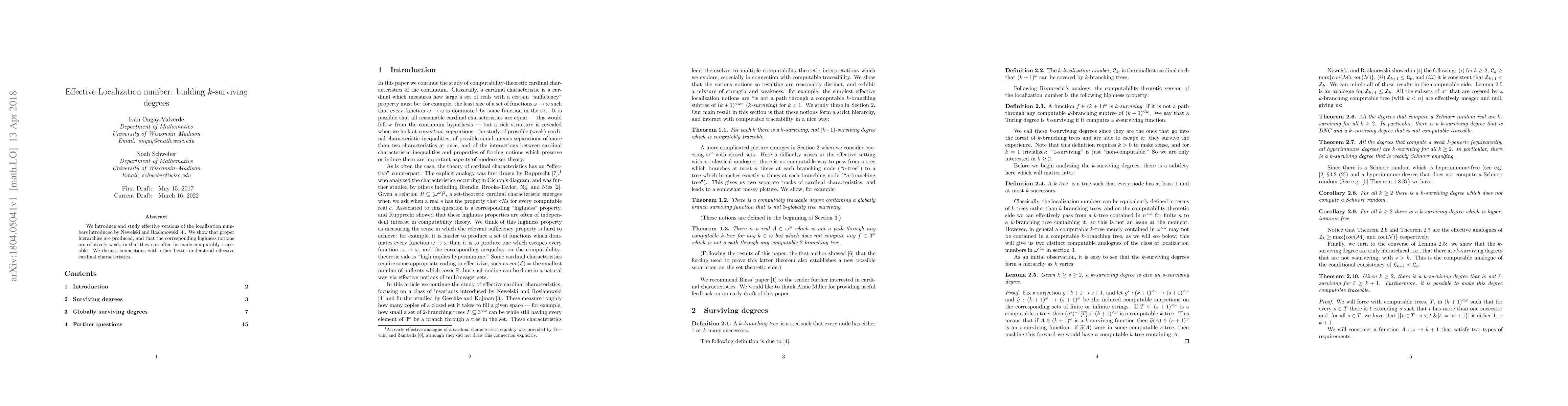 Thumbnail for Effective Localization number: building $k$-surviving degrees