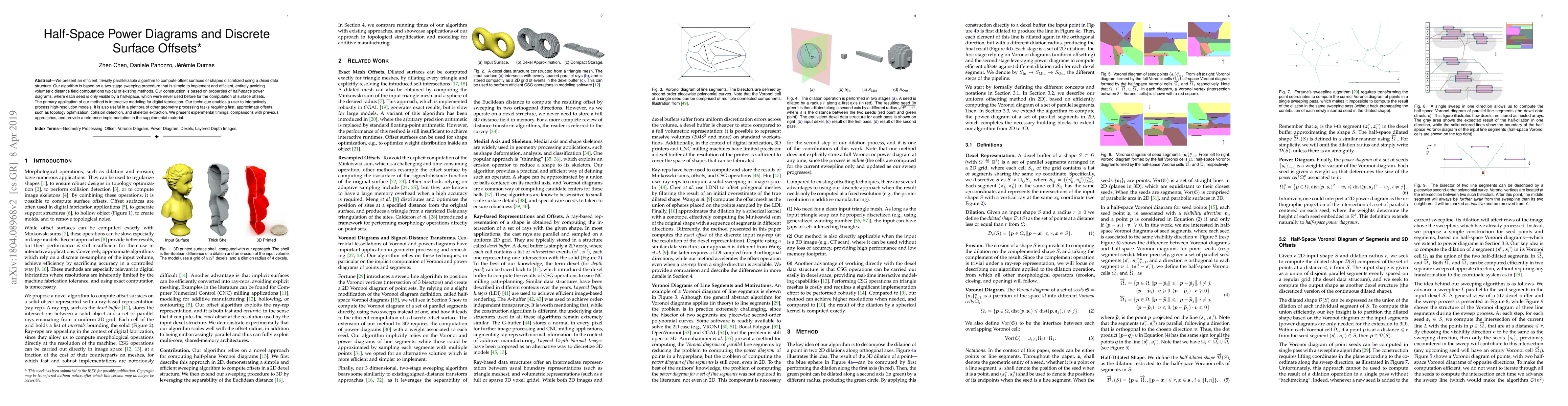 Thumbnail for Half-Space Power Diagrams and Discrete Surface Offsets