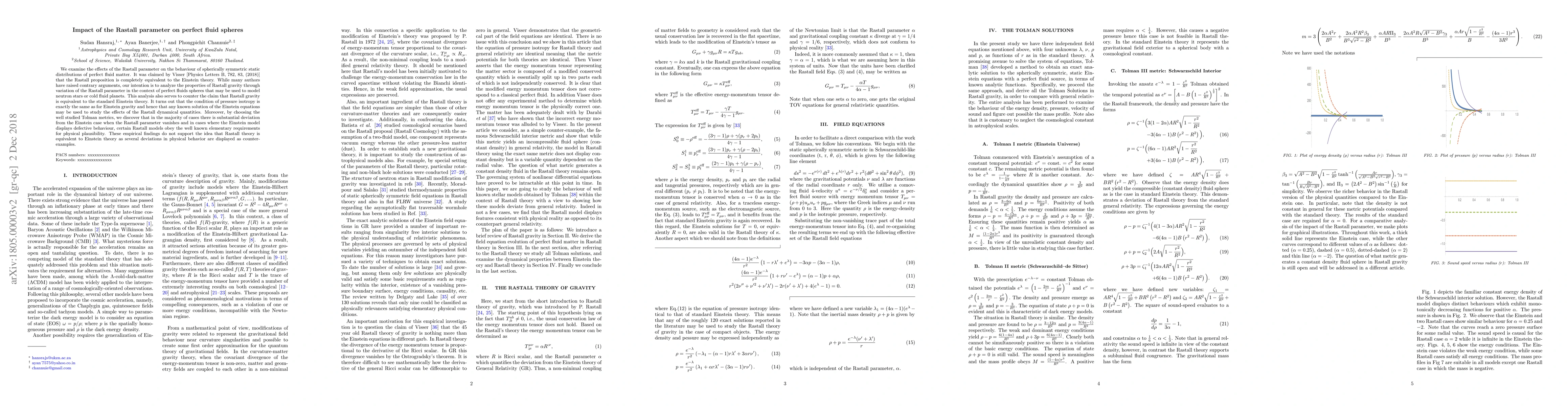 Thumbnail for Impact of the Rastall parameter on perfect fluid spheres