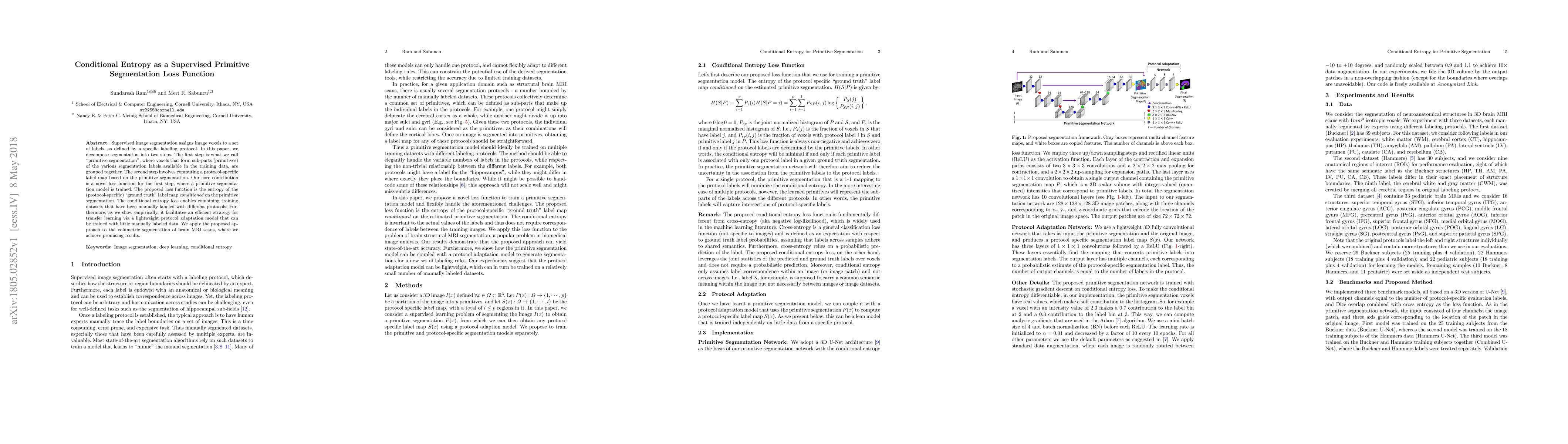 Thumbnail for Conditional Entropy as a Supervised Primitive Segmentation Loss Function
