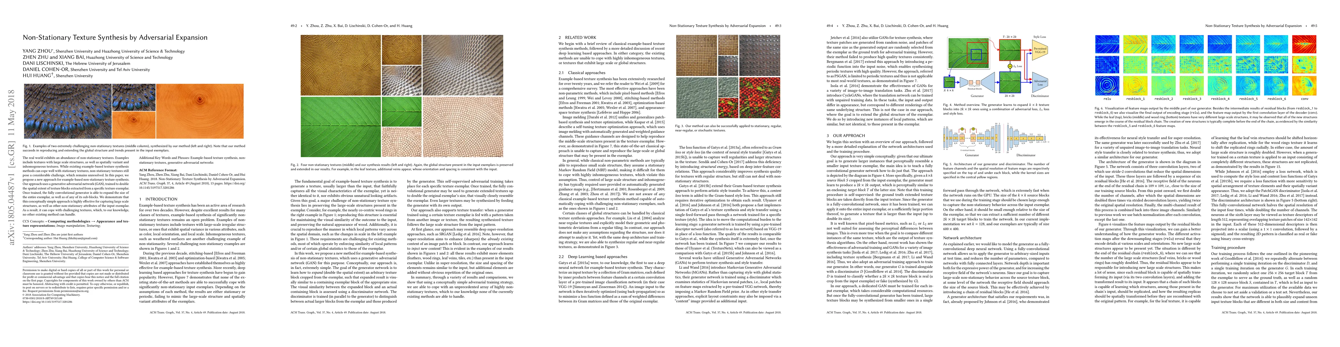 Thumbnail for Non-Stationary Texture Synthesis by Adversarial Expansion