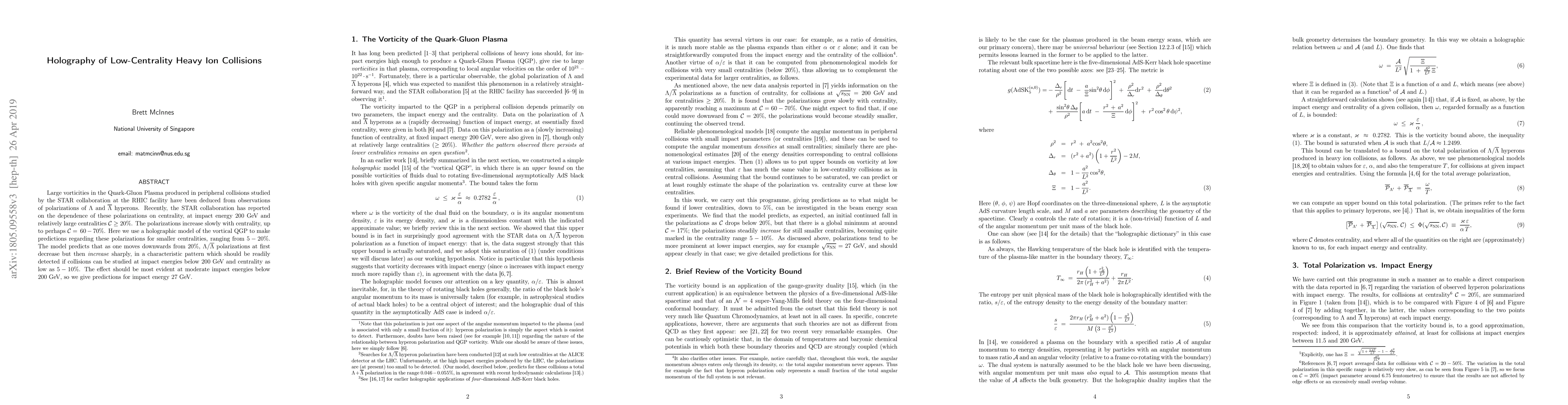 Thumbnail for Holography of Low-Centrality Heavy Ion Collisions
