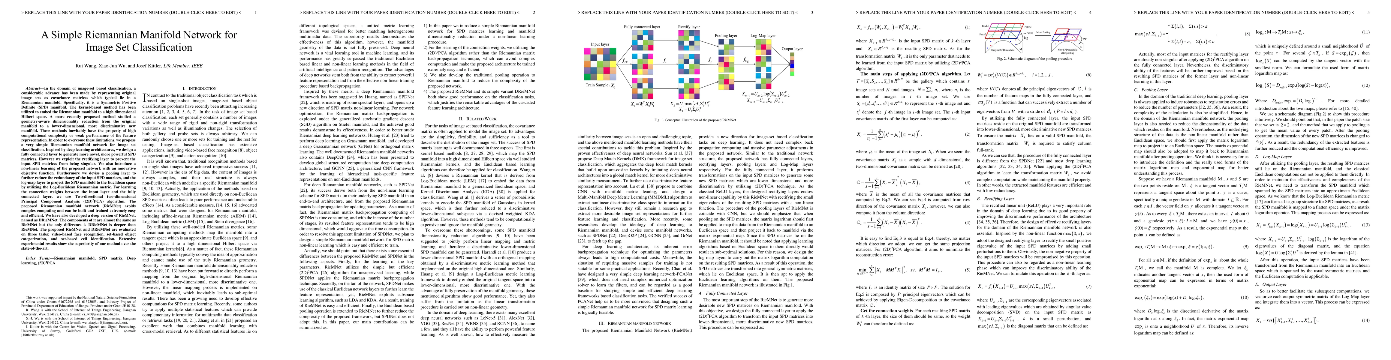 Thumbnail for A Simple Riemannian Manifold Network for Image Set Classification