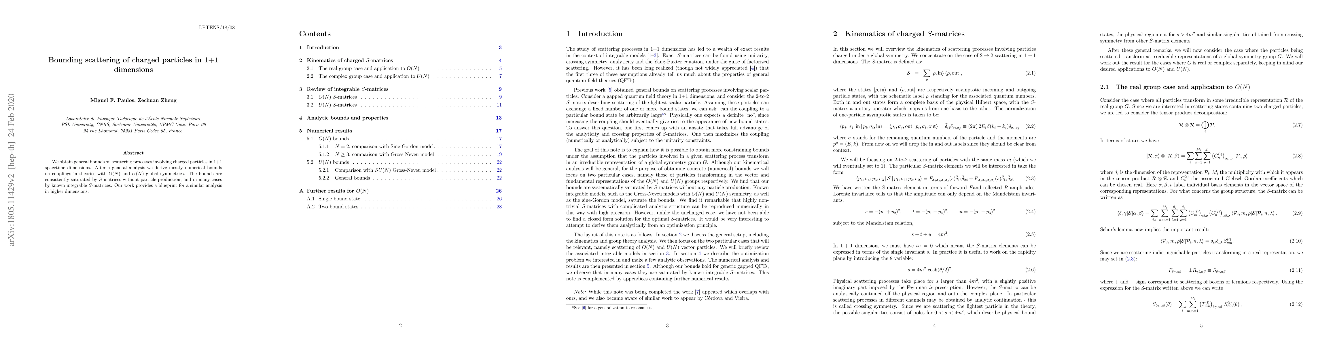 Thumbnail for Bounding scattering of charged particles in 1+1 dimensions