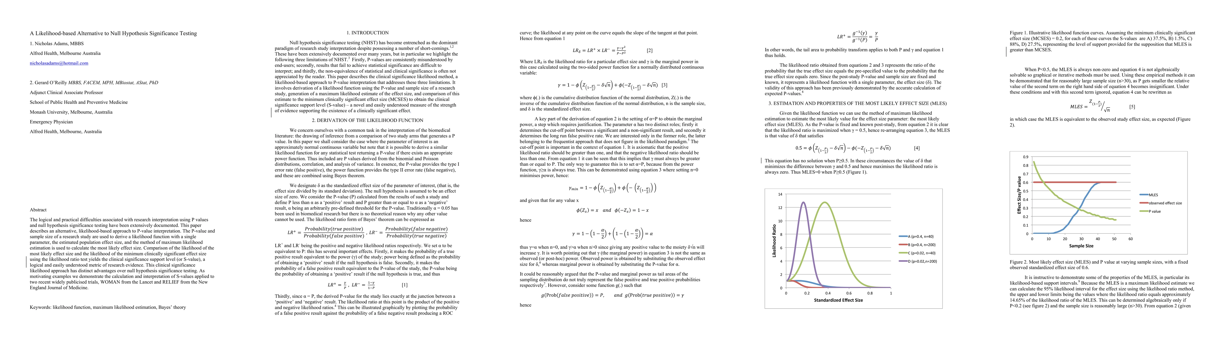 Thumbnail for A Likelihood-based Alternative to Null Hypothesis Significance Testing