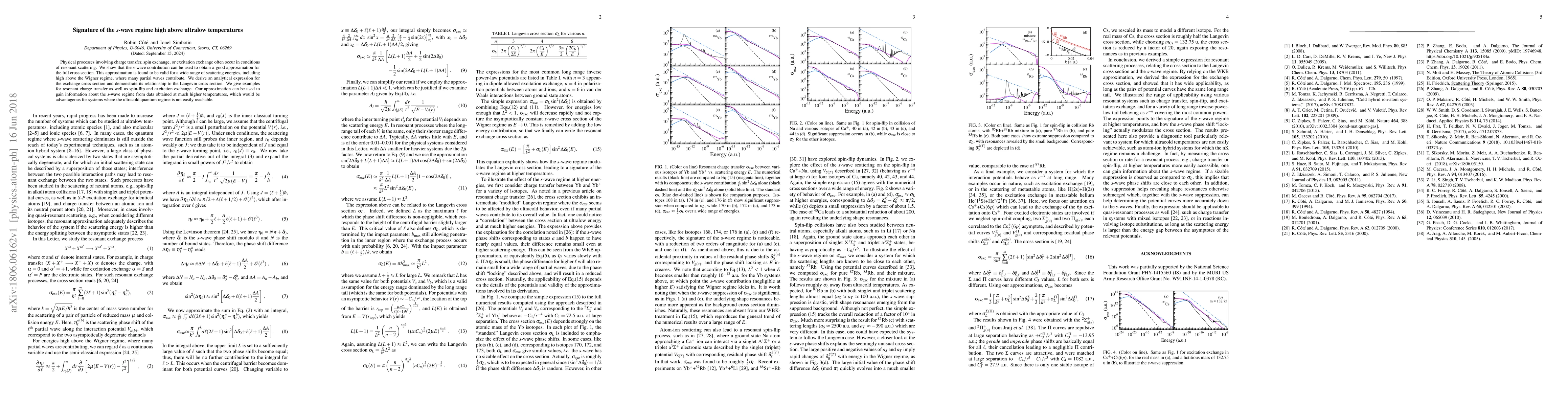 Thumbnail for Signature of the $s$-wave regime high above ultralow temperatures