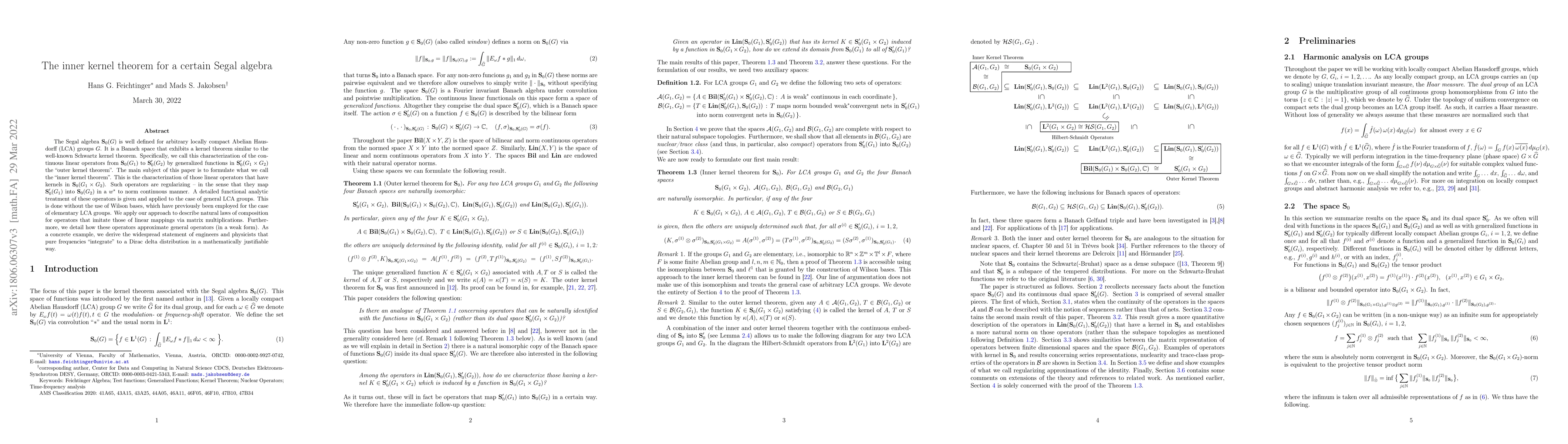 Thumbnail for The inner kernel theorem for a certain Segal algebra