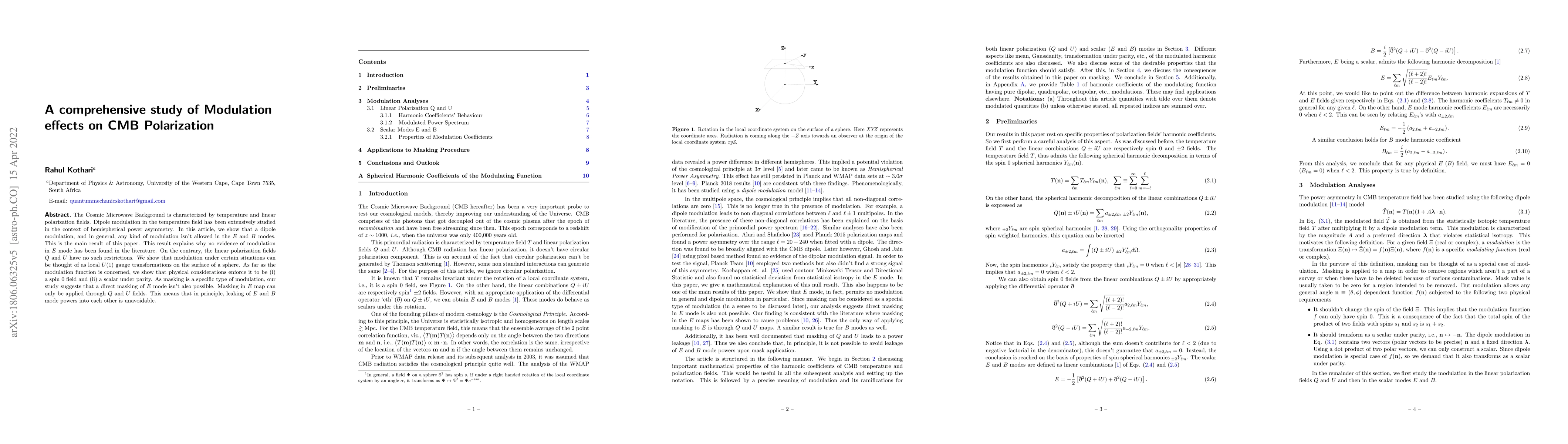 Thumbnail for A comprehensive study of Modulation effects on CMB Polarization