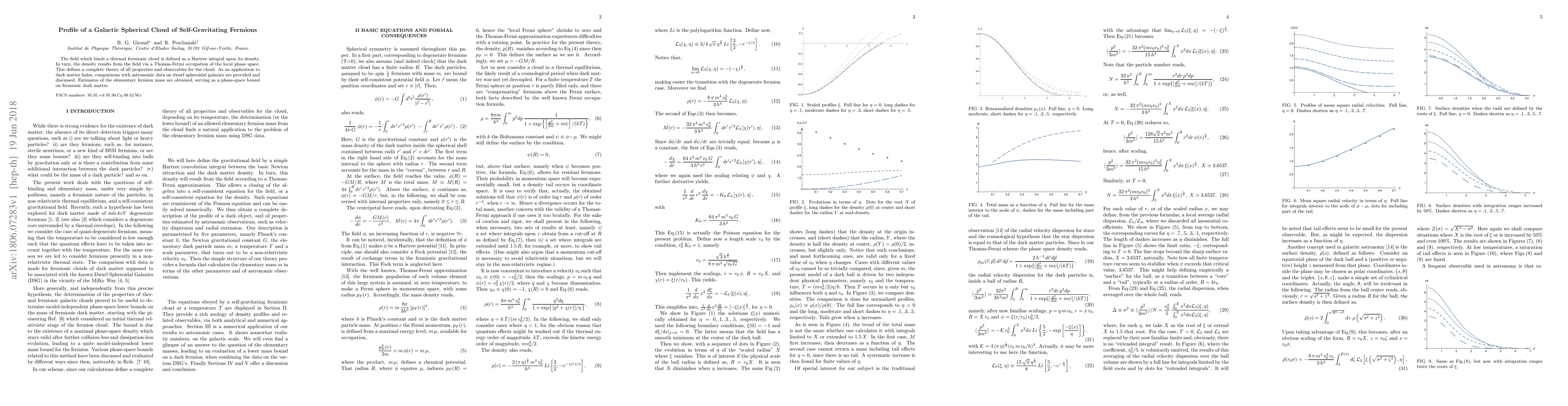 Thumbnail for Profile of a Galactic Spherical Cloud of Self-Gravitating Fermions