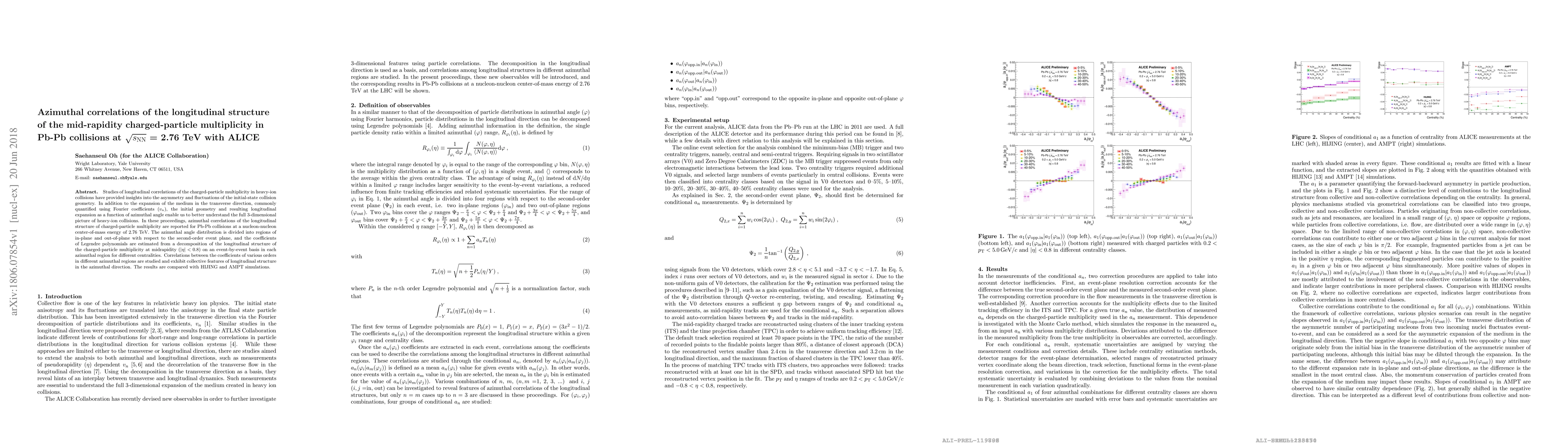 Thumbnail for Azimuthal correlations of the longitudinal structure of the mid-rapidity
  charged-particle multiplicity in Pb-Pb collisions at $\sqrt{s_{_\mathrm{NN}}}
  =$ 2.76 TeV with ALICE