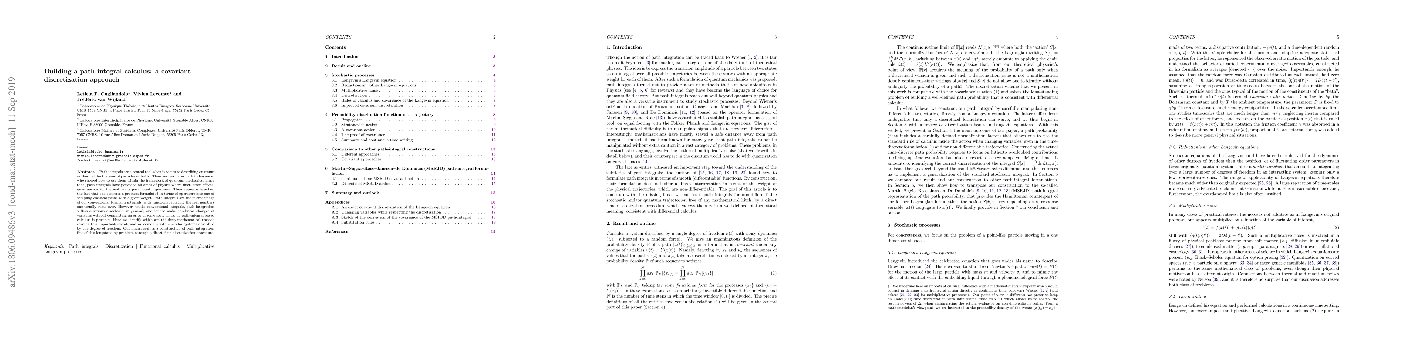 Thumbnail for Building a path-integral calculus: a covariant discretization approach