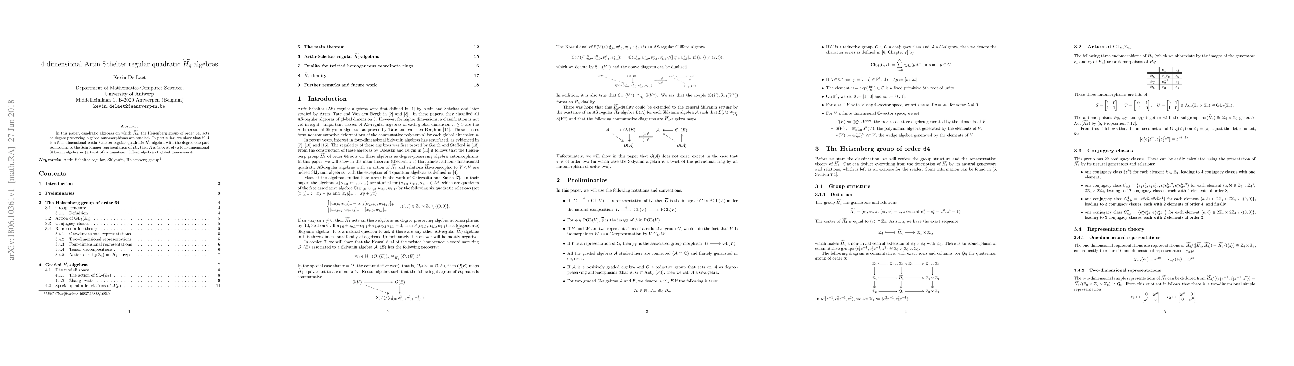 Thumbnail for 4-dimensional Artin-Schelter regular quadratic $\tilde{H}_4$-algebras