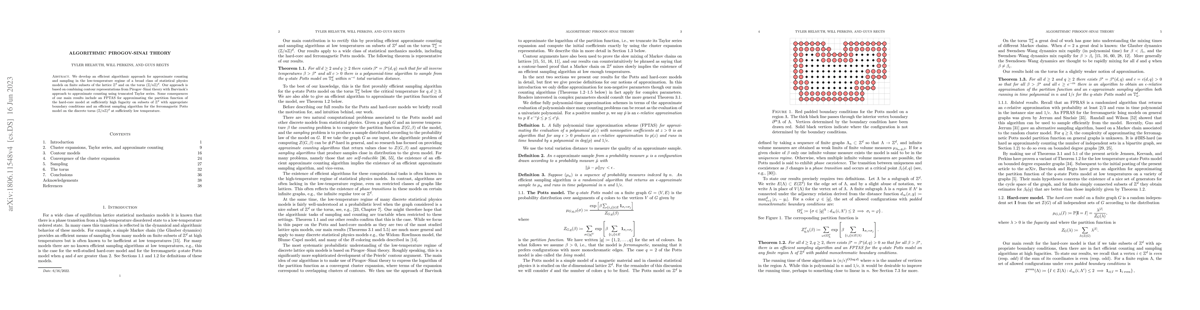 Thumbnail for Algorithmic Pirogov-Sinai theory