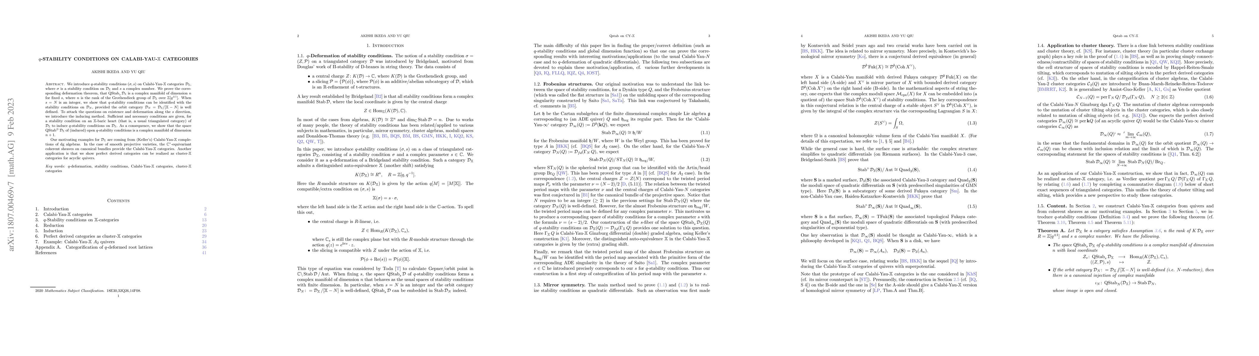 Thumbnail for q-Stability conditions on Calabi-Yau-X categories