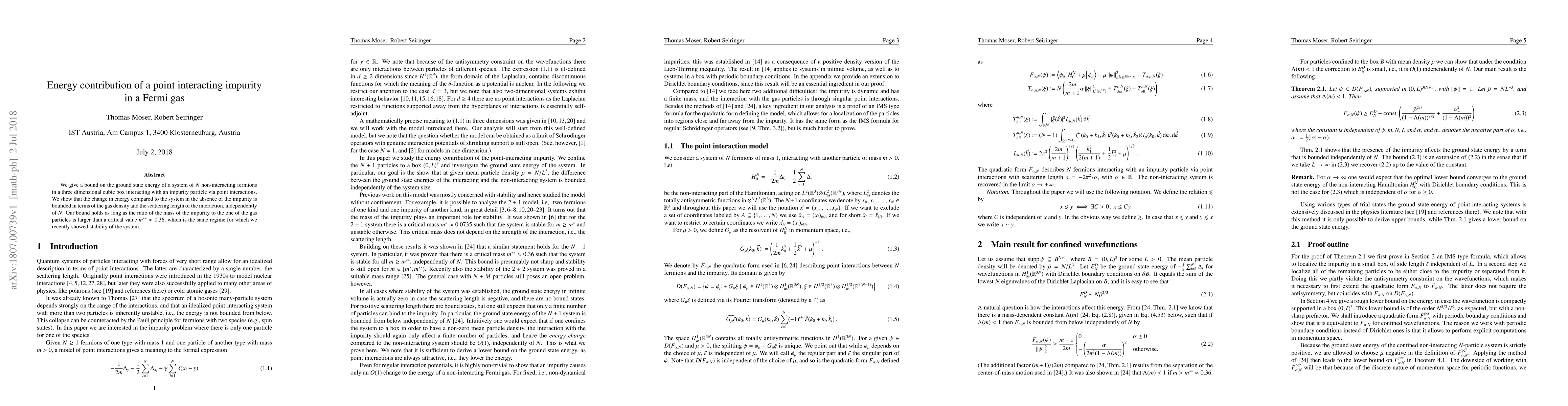 Thumbnail for Energy contribution of a point interacting impurity in a Fermi gas