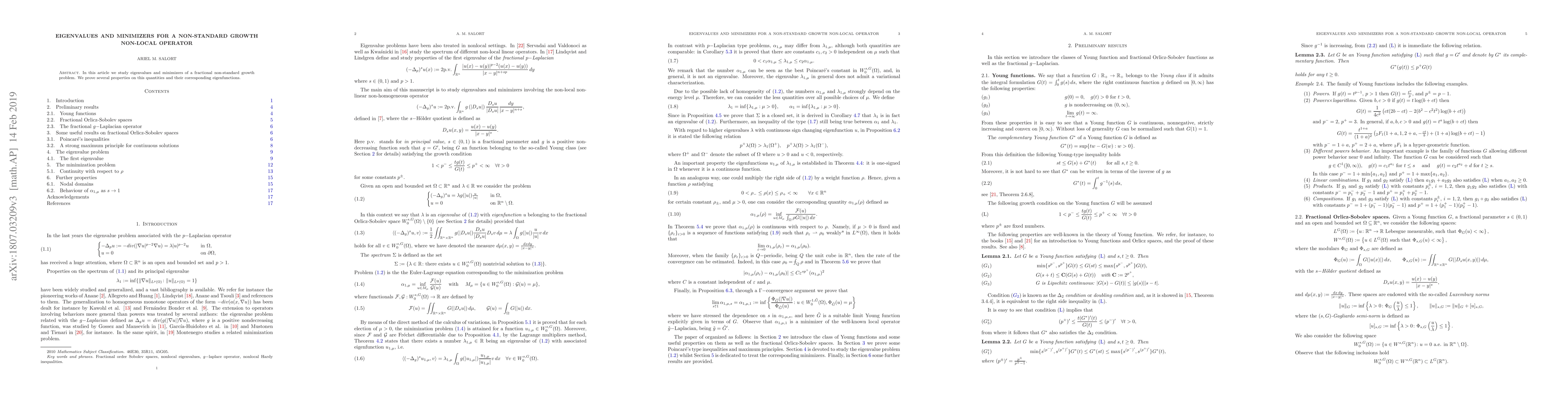 Thumbnail for Eigenvalues and minimizers for a non-standard growth non-local operator