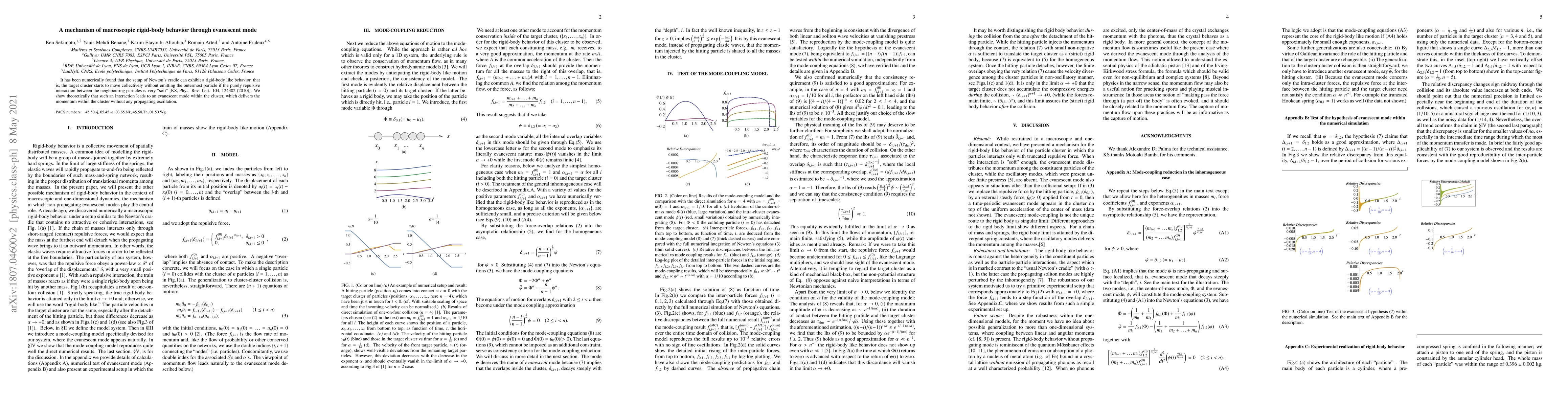Thumbnail for A mechanism of macroscopic rigid-body behavior through evanescent mode