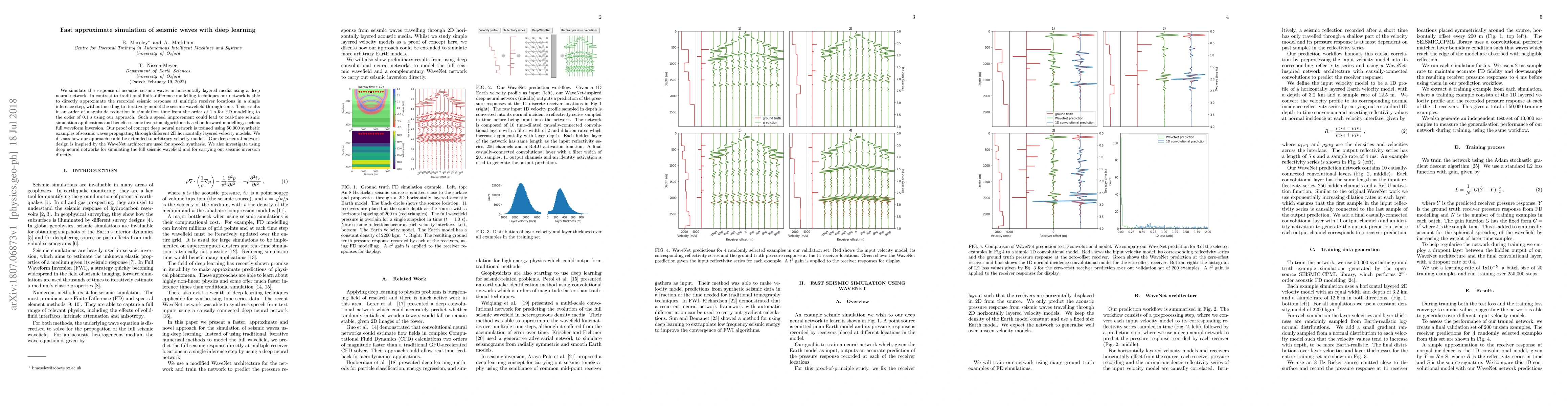 Thumbnail for Fast approximate simulation of seismic waves with deep learning