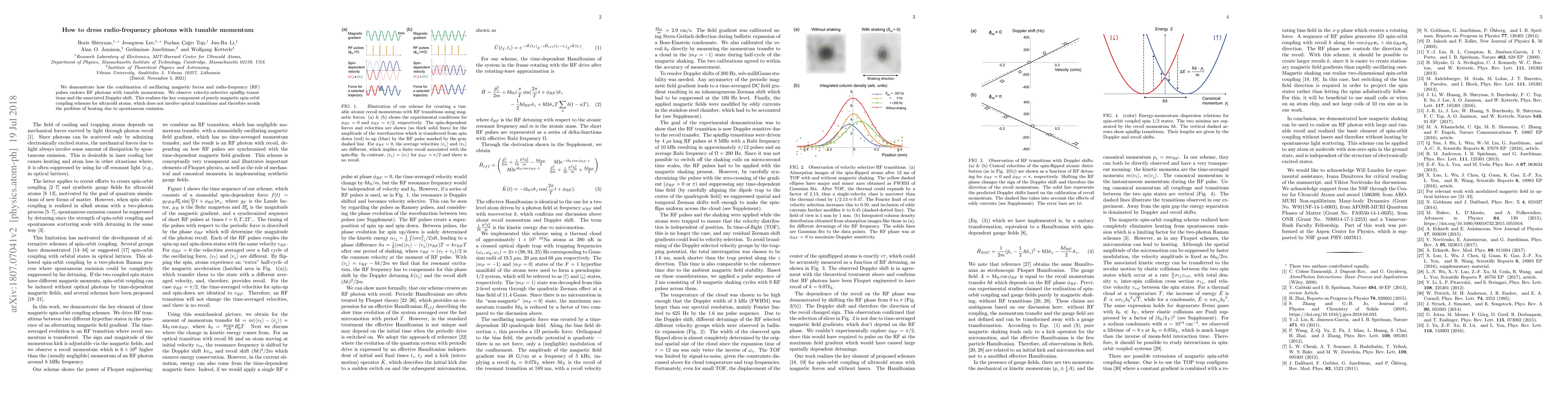 Thumbnail for How to dress radio-frequency photons with tunable momentum