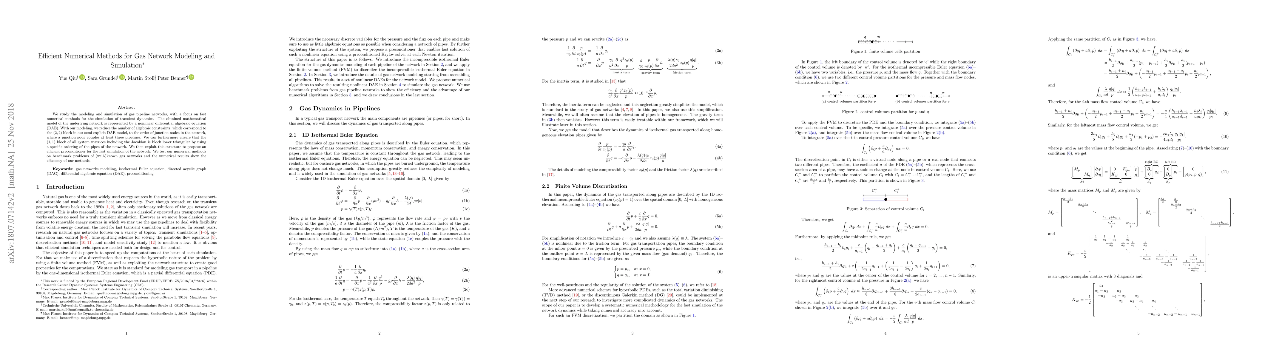 Thumbnail for Efficient Numerical Methods for Gas Network Modeling and Simulation