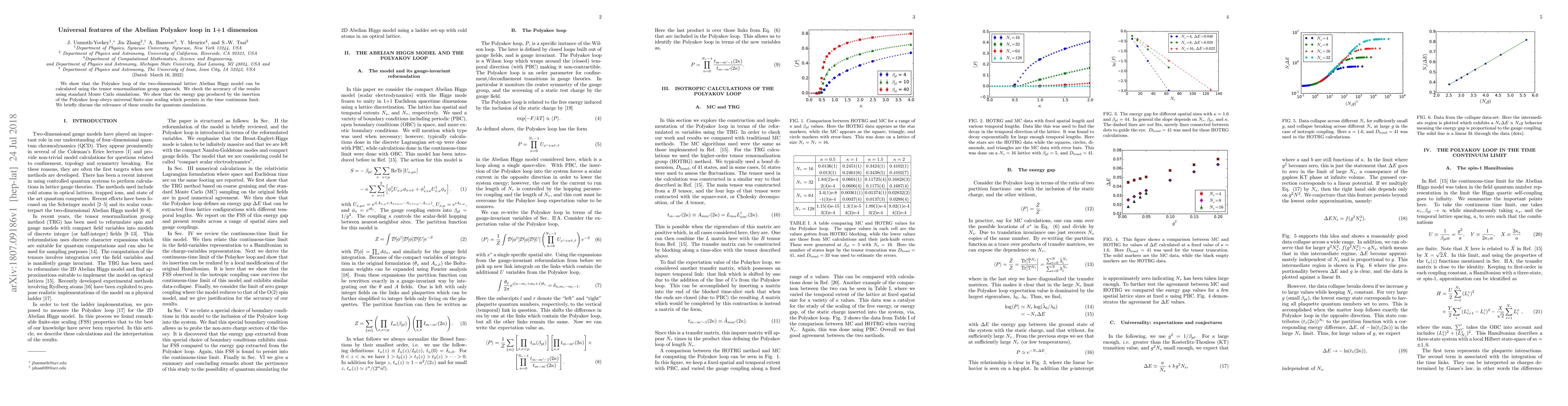 Thumbnail for Universal features of the Abelian Polyakov loop in 1+1 dimension