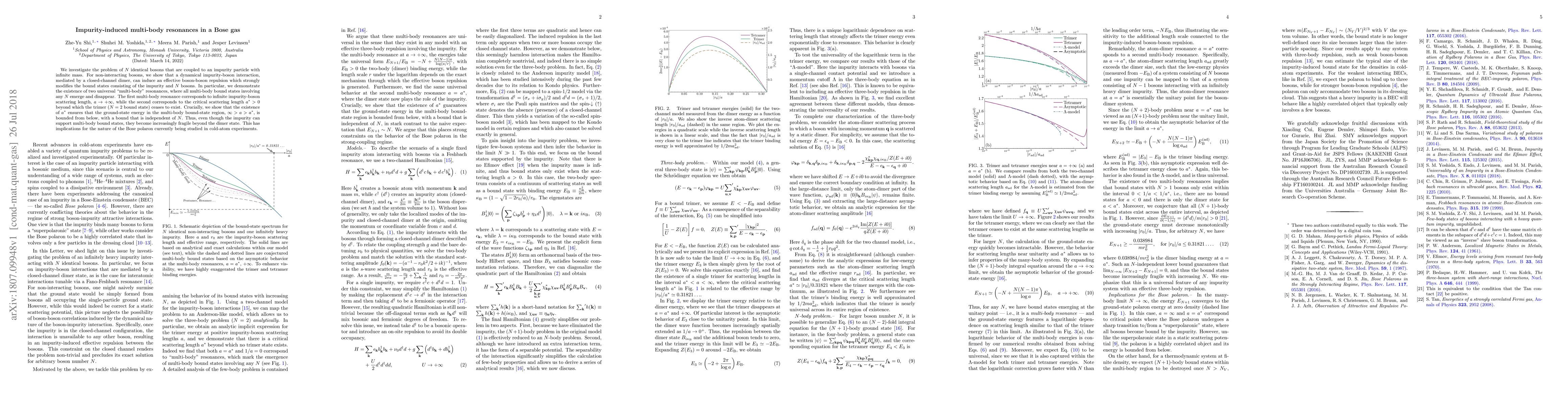 Thumbnail for Impurity-induced multi-body resonances in a Bose gas