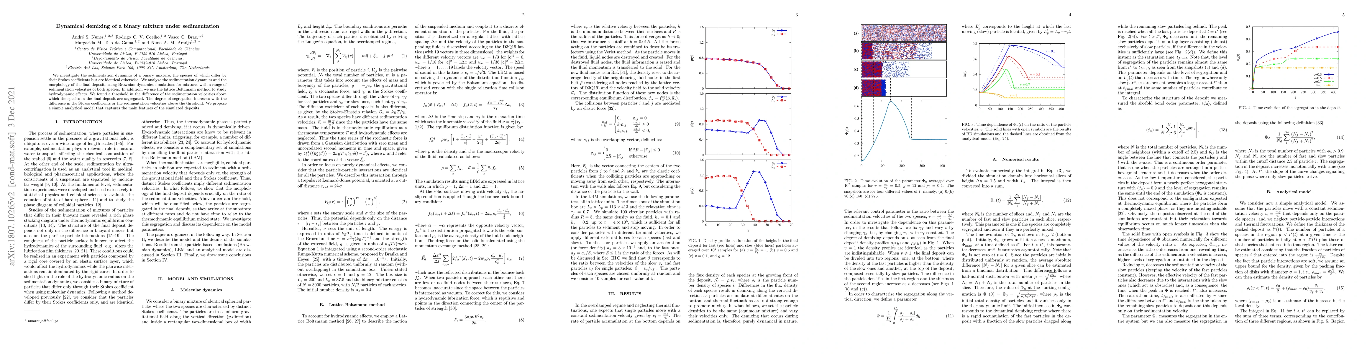 Thumbnail for Dynamical demixing of a binary mixture under sedimentation